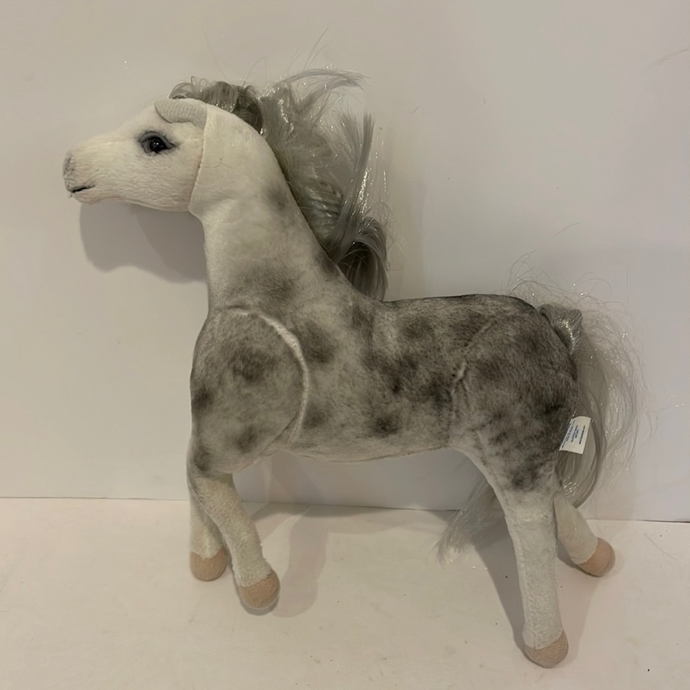 Myrtlewood Stables by Applause Sahara Gray White Arabian Posable Plush Horse